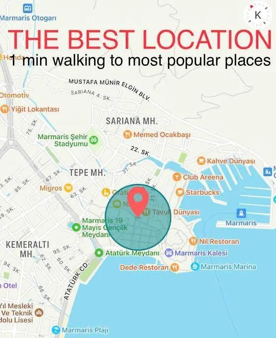 Best Location In Marmaris / En Iyi Konumda-1