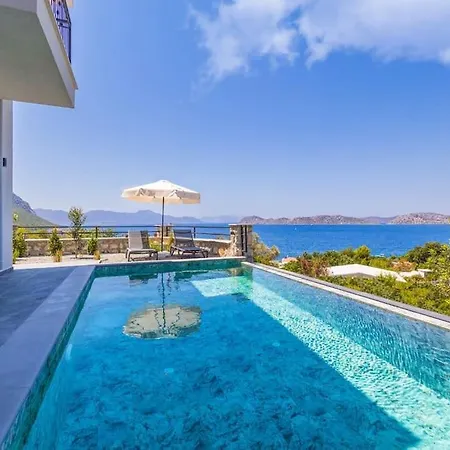 Marmaris'Te Denize Yakin, Havuzlu Villa-Awz172-3